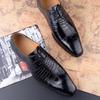 New Style Classic Shoes Men for Wedding Formal Derby Mens Dress Shoe Luxury Genuine Leather Zapatillas Hombre Handmade