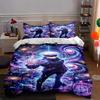 Mystical Cosmic Design Bedding Duvet Cover Sets Duvet Covers Pillowcases Gifts (1 * Duvet Cover 2 * Pillowcases, Without Duvet Insert)