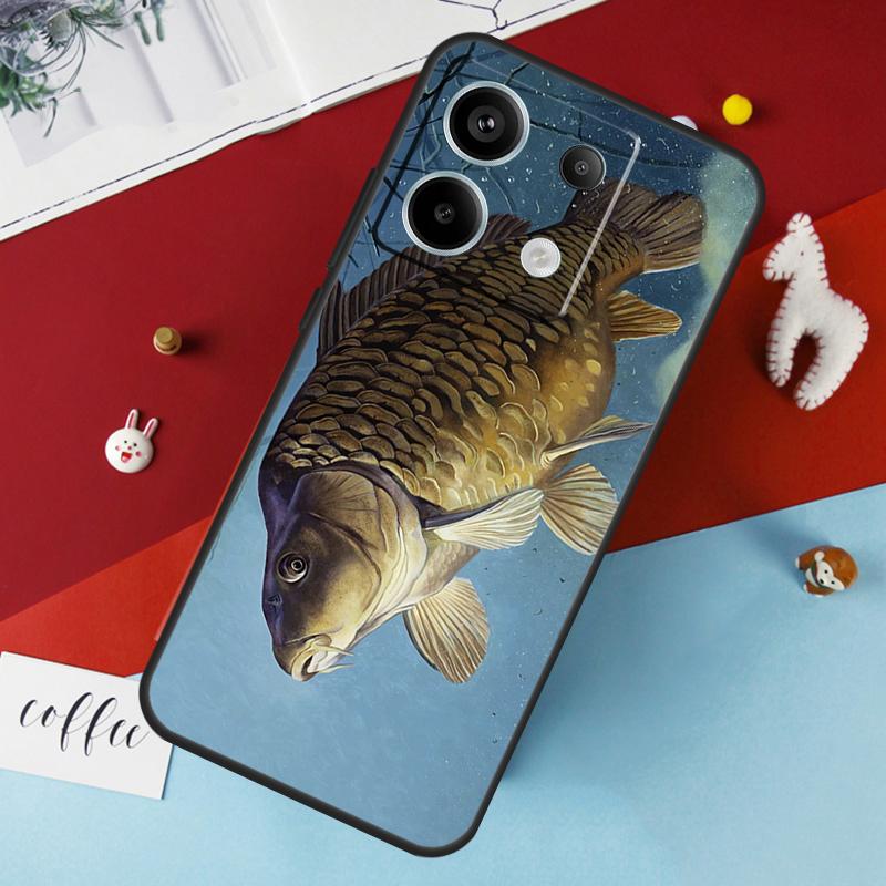CARP FISH FISHING Case For Xiaomi Redmi Note 14 Pro 13 12 11 10 15 Pro Plus Redmi 15 14C 10C 12C 13C 15C Cover