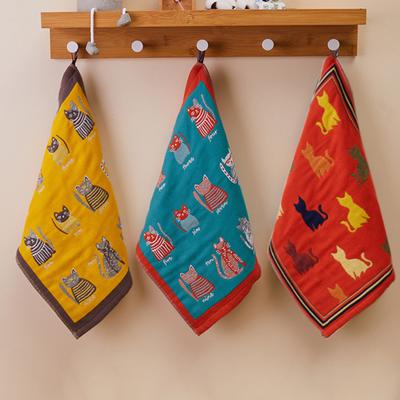 Comfortable Wash Towel Diverse Patterns Baby Cotton Cleaning Skin