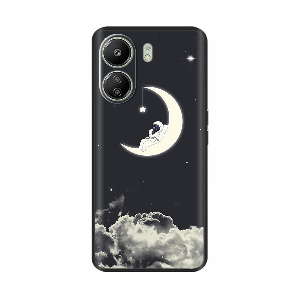 Case For Xiaomi Redmi 13C 4G Case Phone Cover Cool Sweet Soft Smooth Liquid Silicone Back Cover For Redmi 13 C Redmi13C Fundas