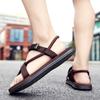 Men's sandals summer new Korean version trend fashion driving dual-purpose women's slippers sandals couple pinch foot beach shoes