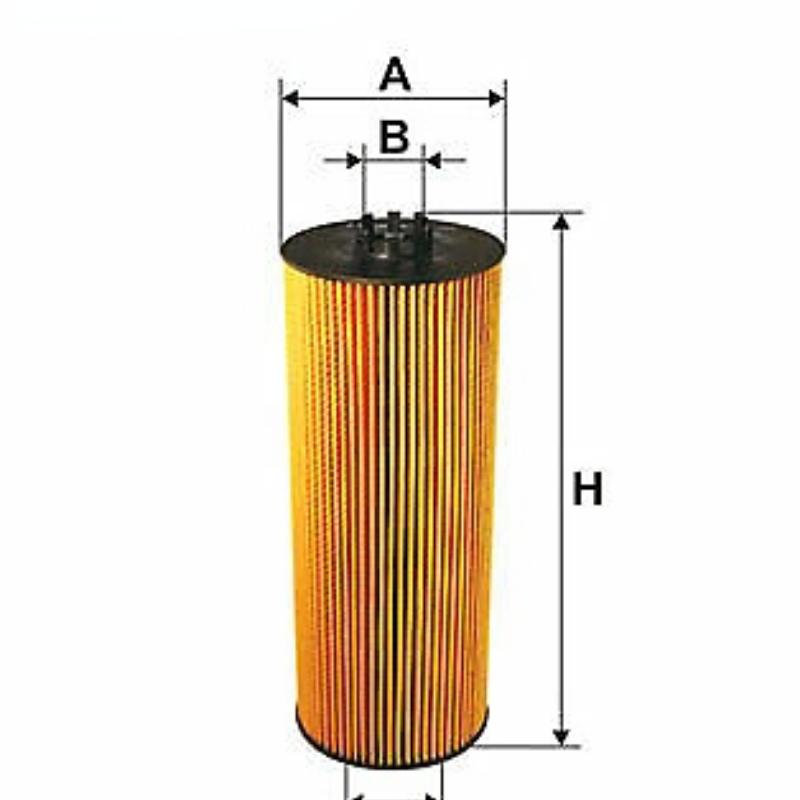 Used For P550453 LF3829 E500HD129 E500HD37 Oil Filter Element For Mercedes-Benz Pump Truck