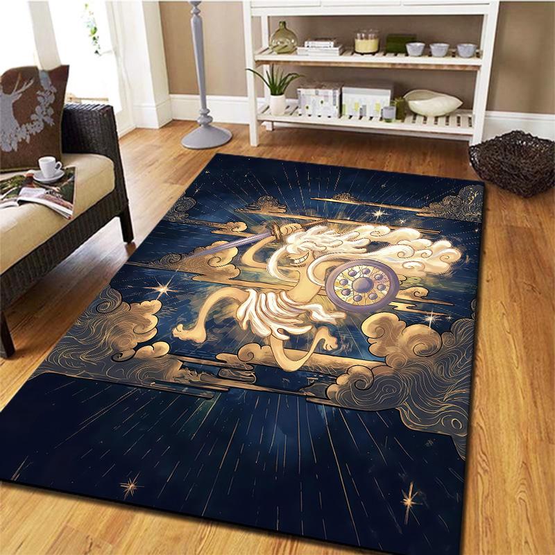 One Piece Monkey D Luffy Carpet Rug For Living Room Bedroom Home Sofa Decoration Kids Play Nonslip Floor Mat