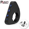 Controle Remoto Bluetooth 5.3 Sem Fio para Guidão de Motocicleta Volante de Mídia Universal para Bicicleta
