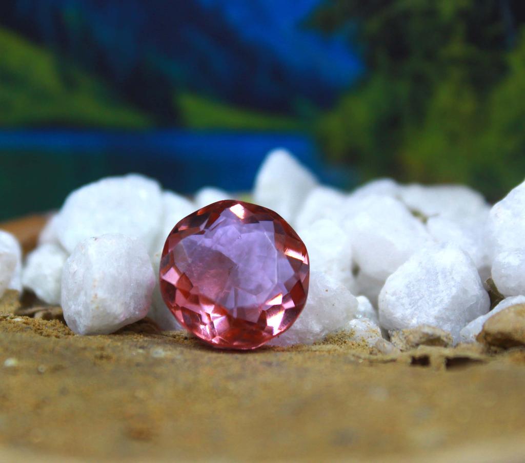 12.40 Carat Superior Quality Purple Alexandrite Round Shape Russia Certified Gemstone SN574