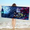 RubyRose RWBY Anime Microfiber Printed Beach Towel Mountain Climbing Yoga Beach Swimming Running Absorbent Soft Towel