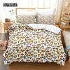 Simple Cartoon Pattern Bedding Set Duvet Cover Set 3d Bedding Digital Printing Bed Linen Queen Size Bedding Set Fashion Design
