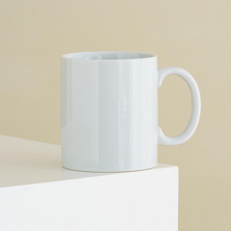Yingqing Dehua 350ml Ceramic Mug for Coffee, Latte, Milk, Juice, Tea, and Beverages