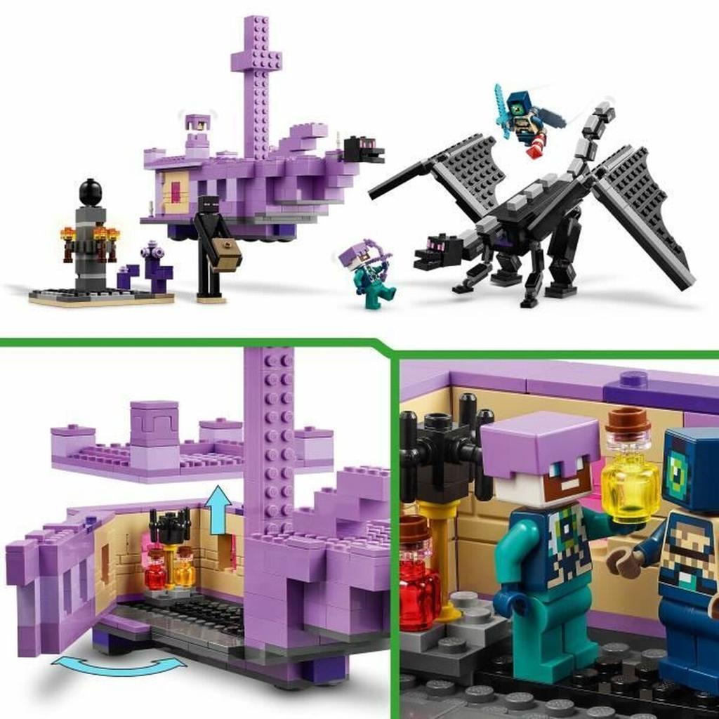Construction Set Lego Minecraft Multicolor