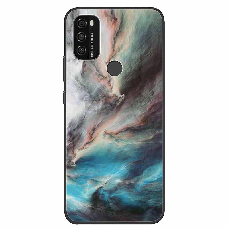 For Blackview A100 Case Marble Soft Silicone Back Case for Blackview A 70 A70 A55 Phone Cover Blackview A100 A55 Coque Funda Bag