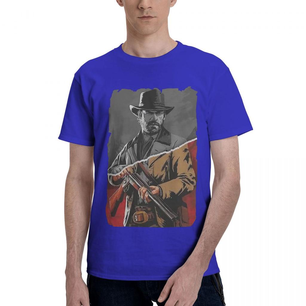 Arthur For MORGAN Cowboy 100% Baumwolle Lässig Atmungsaktiv Bequem Sommer High-End Herrenbekleidung Lustiges Geschenk