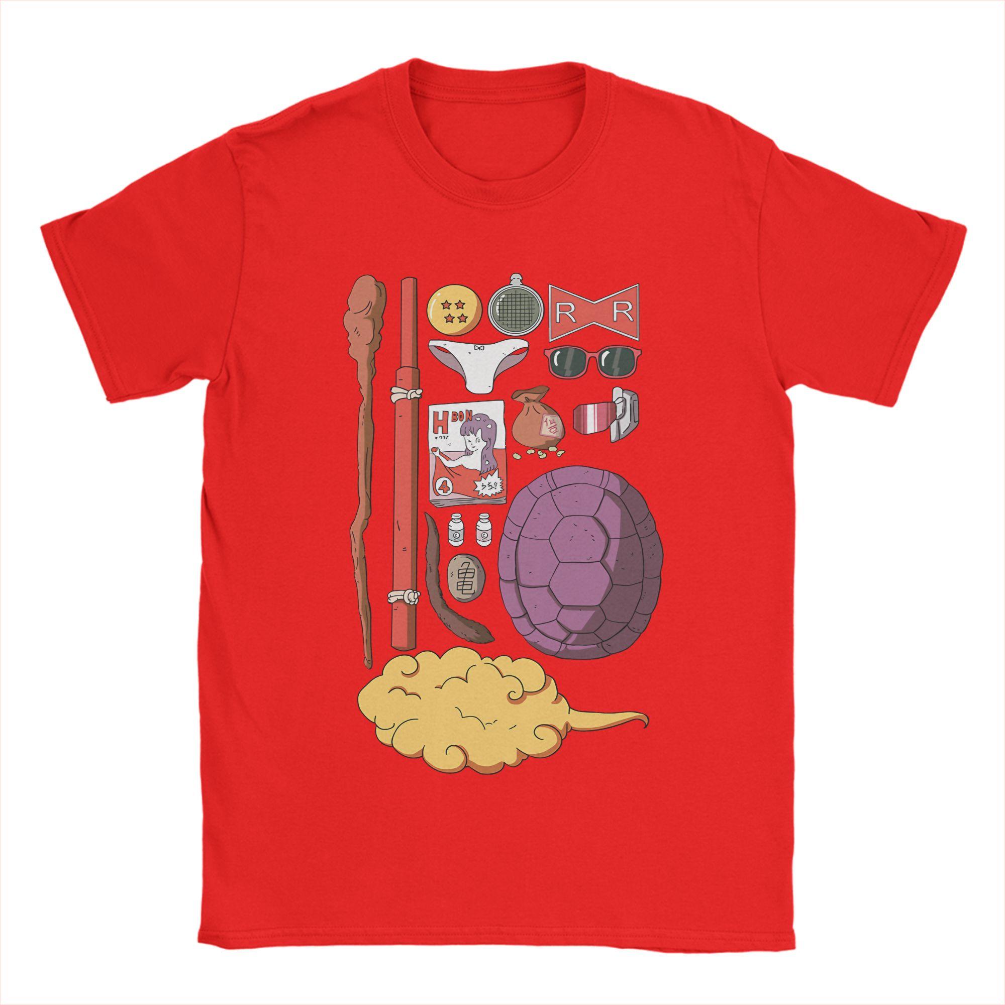 

Master Roshi Things Anime Dragon Ball Z T Shirts Mens 100 Cotton TShirts Crewneck Tee Shirt Short Sleeve Clothes Plus Size M