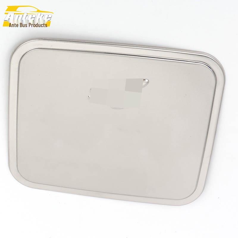 Scratch-Resistant Stainless Steel Fuel Tank Cap Sticker for Hongguang S3