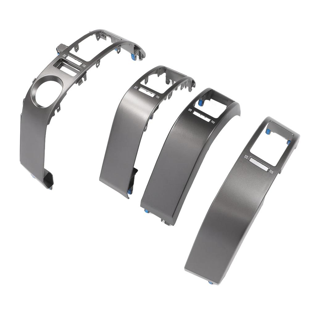 4pcs Center Dash Air Vent Panel 55670 47060 Left Right Car AC Outlet Vent Panel Cover Decoration Trim for Toyota Prius 2004‑2009