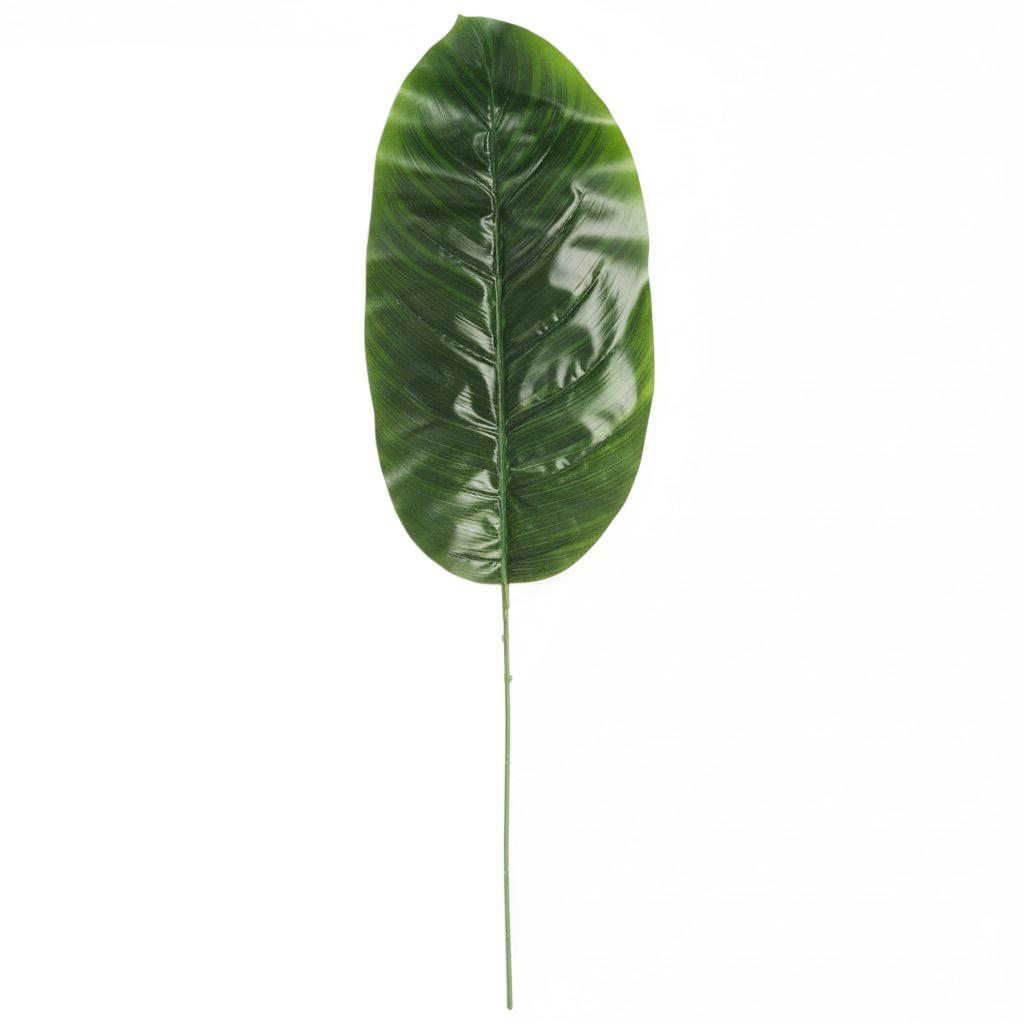 Artificial banana leaves twig leaves FOR bouquets 48 cm