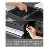 Yamazaki Jitsugyo (Yamazaki) Monitor Stand with Drawer That Can Also Fit Game Controllers Black W50 X D24 ~ 41 X H12.8cm Tower Monitor Stand Tabletop