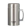 Jiabaiter 304 Stainless Steel Thermos Cup with Handle, Engravable Office or Gift Tea Cup for Men and Women