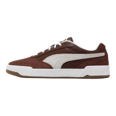C-Skate Bequeme Vielseitige Low-Top Skateschuhe Herren Sneaker Braun Weiß 403145-03
