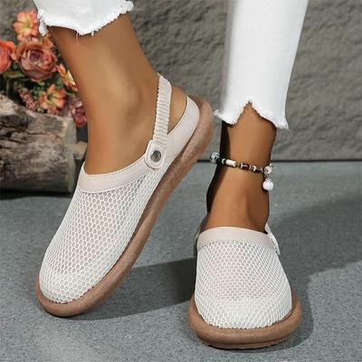 Fashion Breathable Mesh Women Sandals Platform Flats Shoes Summer Sport Walking Sneakers 2024 Casual Slippers New Trend Mujer Slides