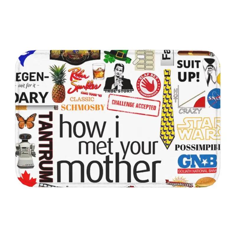 Intervention How I Met Your Mother Front Floor Door Entrance Mat Outdoor TV Show Bath Kitchen Doormat Toilet Carpet Rug