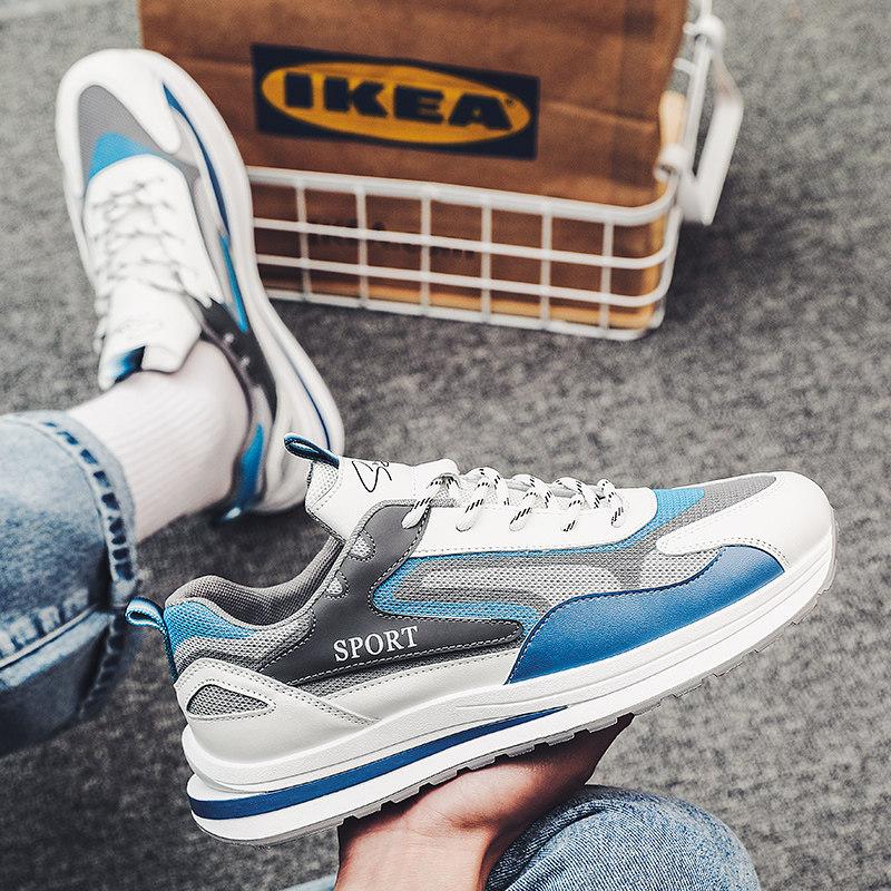 

22 spring and summer new products breathable mesh Forrest Gump travel shoes low-top lace-up casual single shoes sports tide 39