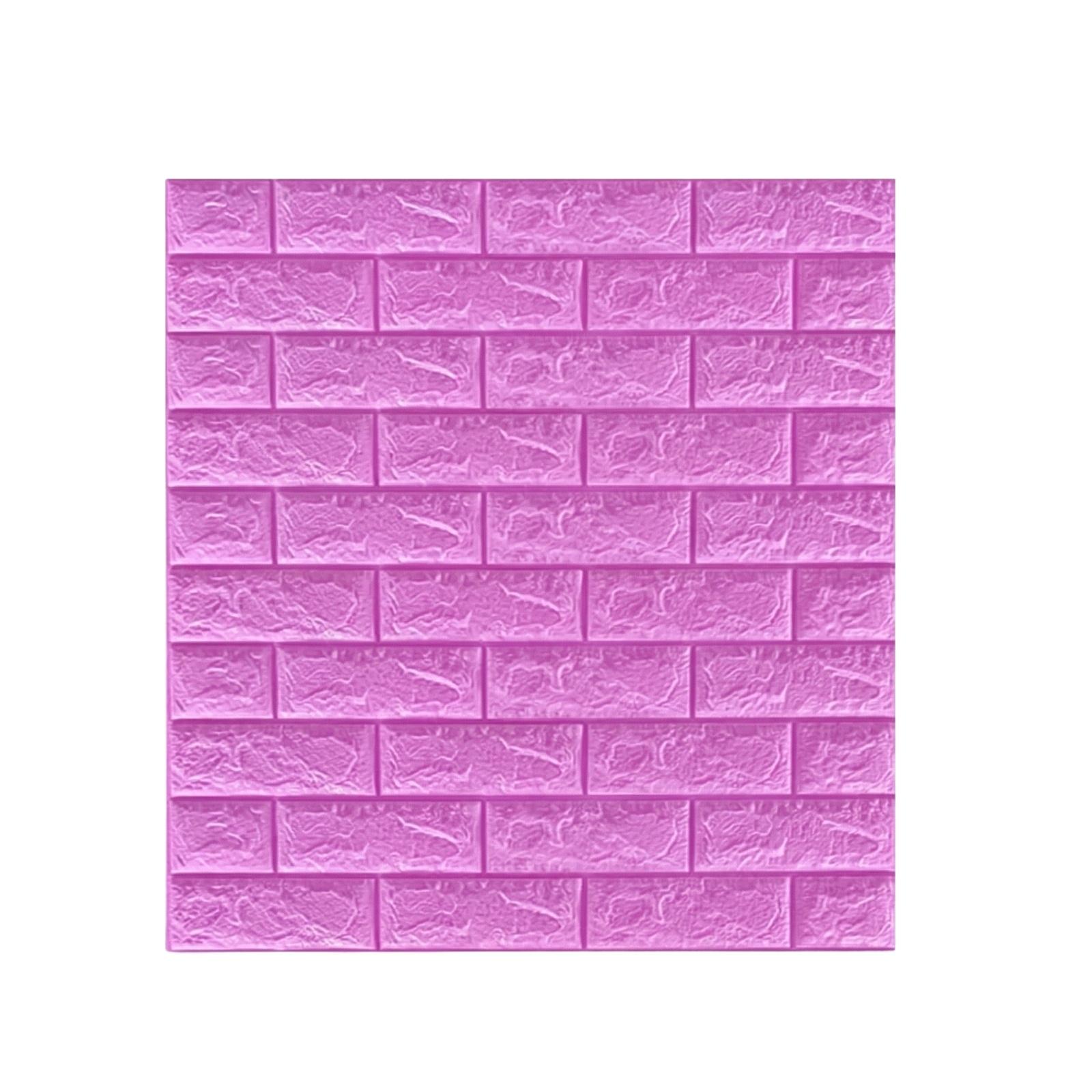 Пенопласт 3D Стереоскопический Водонепроницаемый Изоляция Кирпичный Узор Самоклеящиеся Обои one size