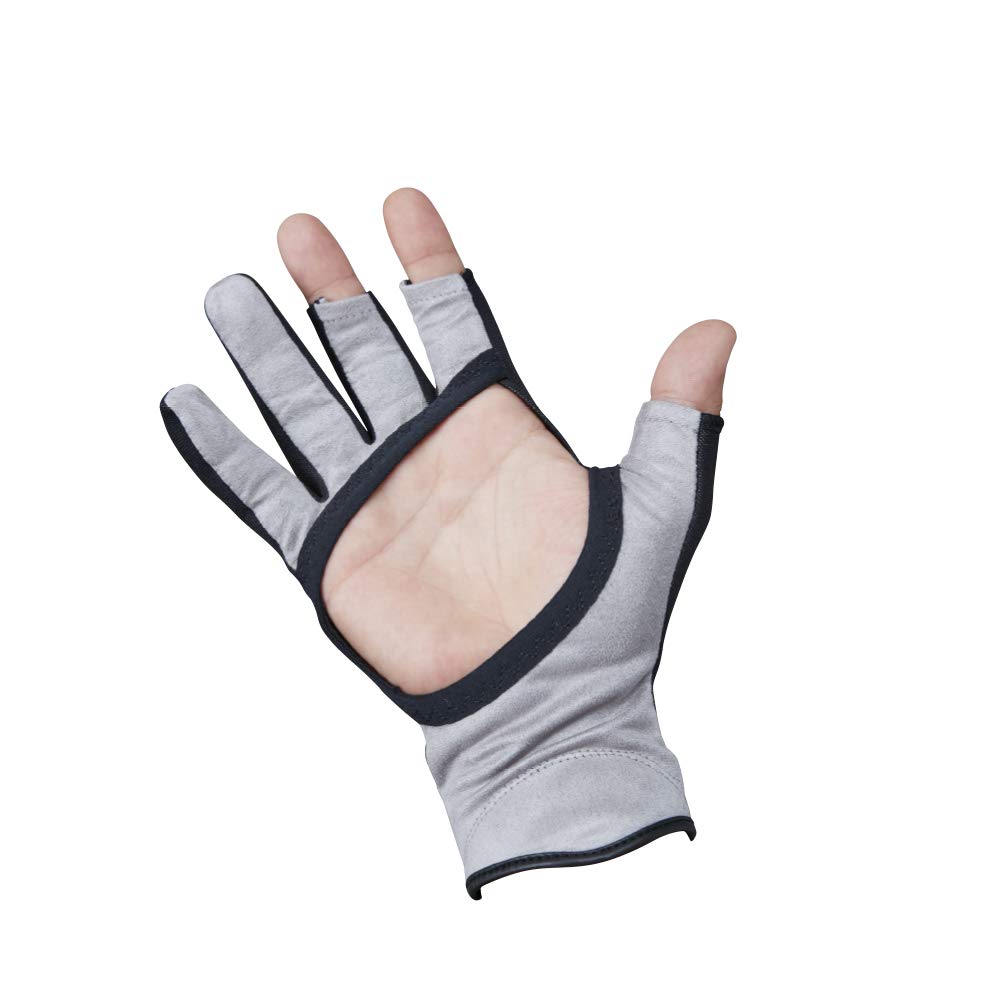 Free Knot Kodenshi Skidless Black Four-On Gloves, LL, Camo, Y4187-LL-95