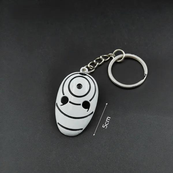 

Naruto Anime Mask Keychain Car Keychain Uchiha Itachi Uzumaki Naruto Alloy Bag Pendant Key Ring Boys Girls Cosplay Accessories