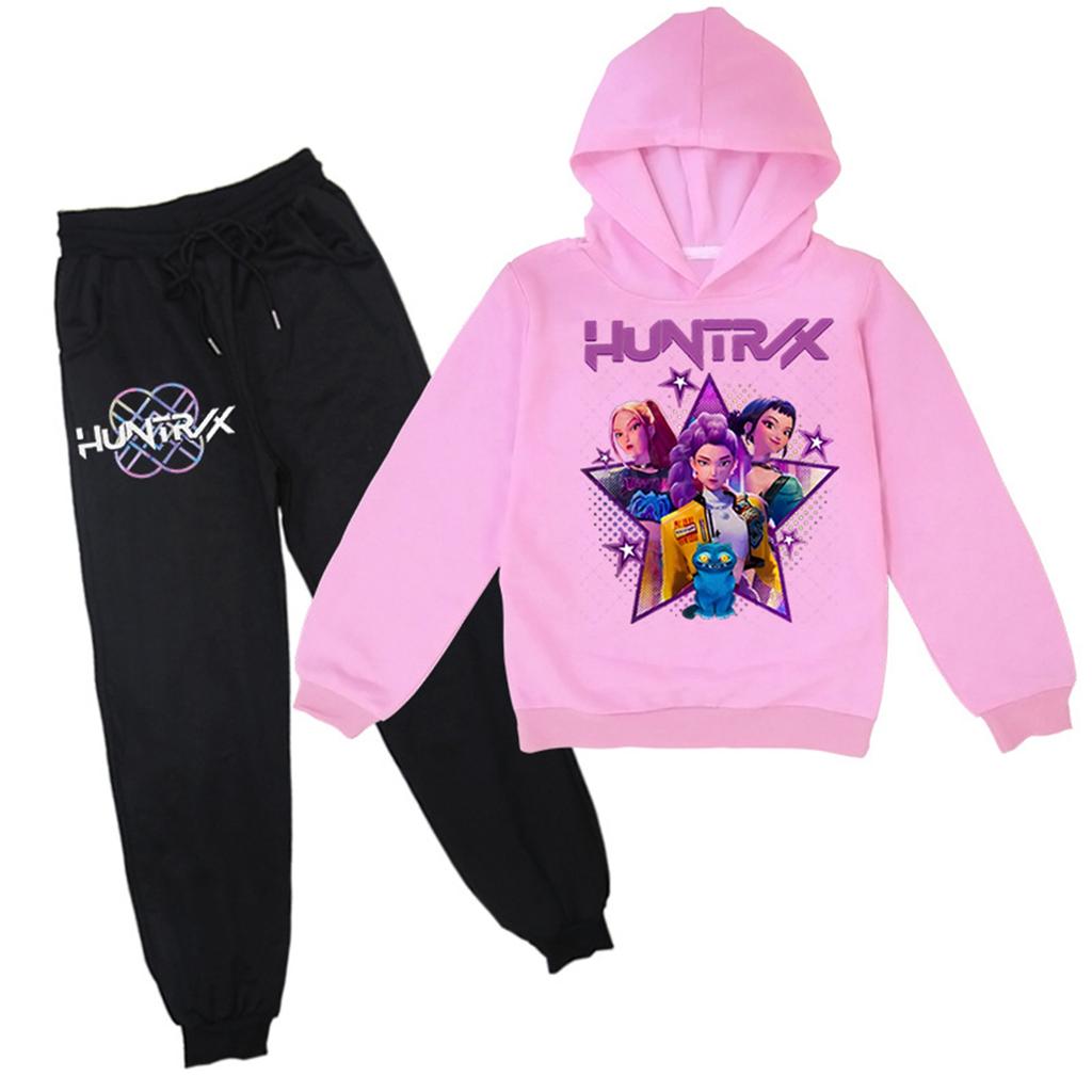 Chlapci Dívčí tepláky Oblečení Mikina s kapucí Tepláky na jogging Tepláky Set Módní outfit