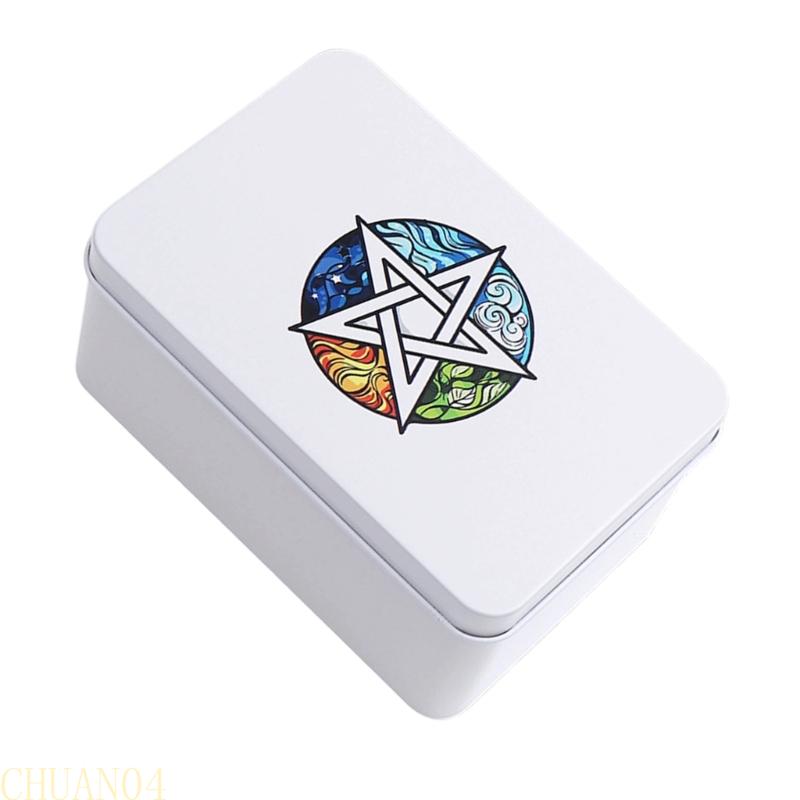 A1A2 Rectangle Storage Box Small Storage Box Organizers Jewelry Coin Container Box Playings Cards Box Tarots Storage Can