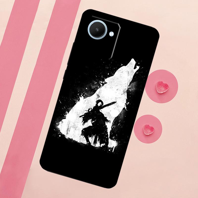 Wolf Case For Realme C33 C55 C30 C31 C35 C53 C11 C15 C25s C21Y GT Neo 5 3T 2T 9 10 11 Pro Plus