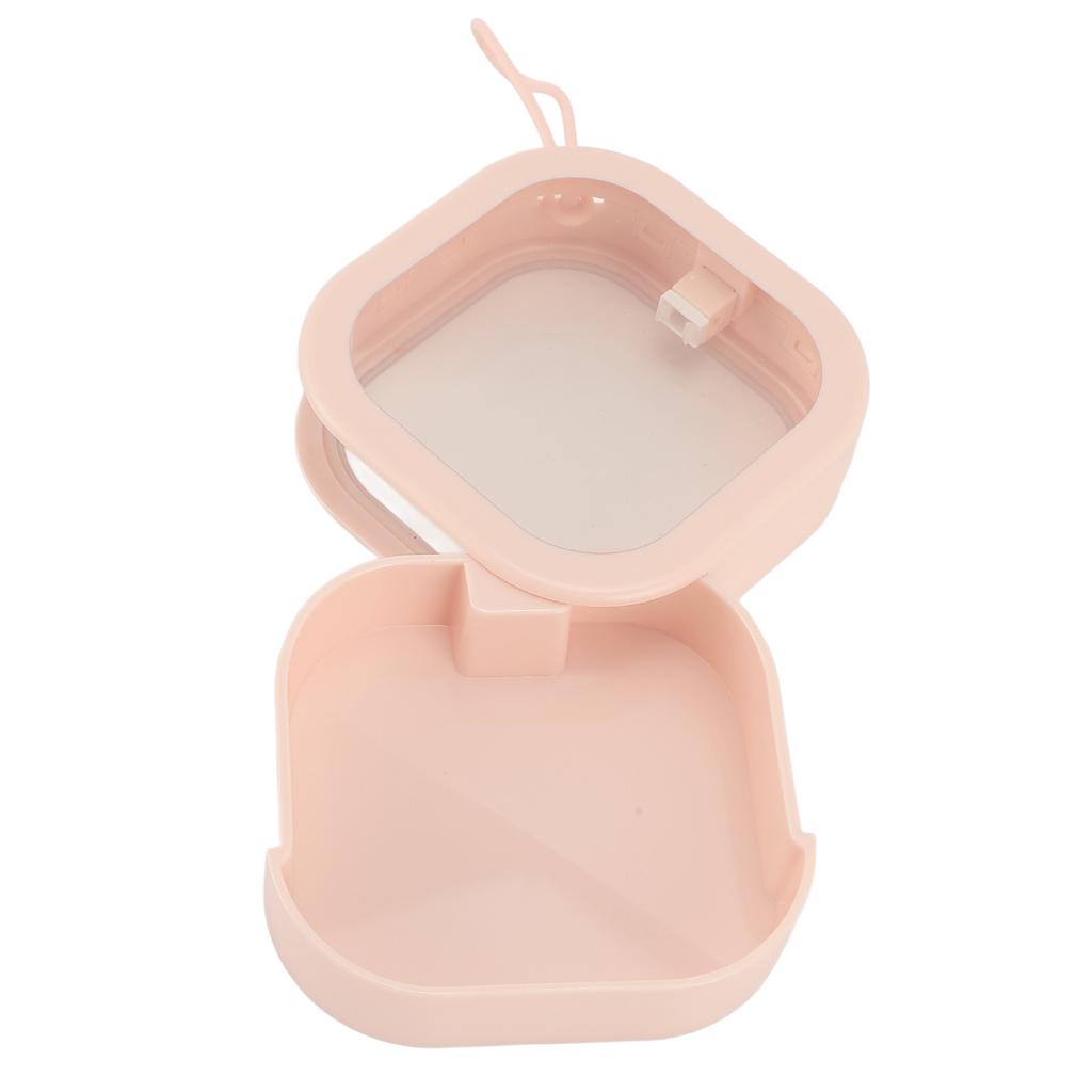 Portable Hair Tie Plastic Multi Purpose Desktop Travel Hair Accessory Jewelry Storage Box