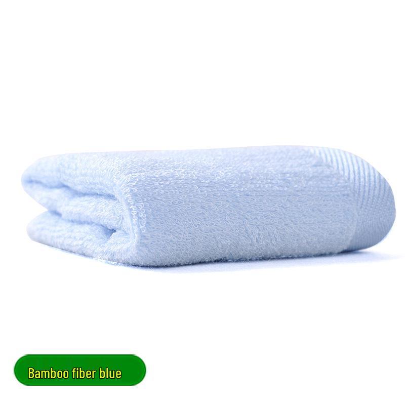 Bamboo Pulp Fiber Soft Square Towel for Face and Kindergarten Use - Custom Logo Available 25x25 cm