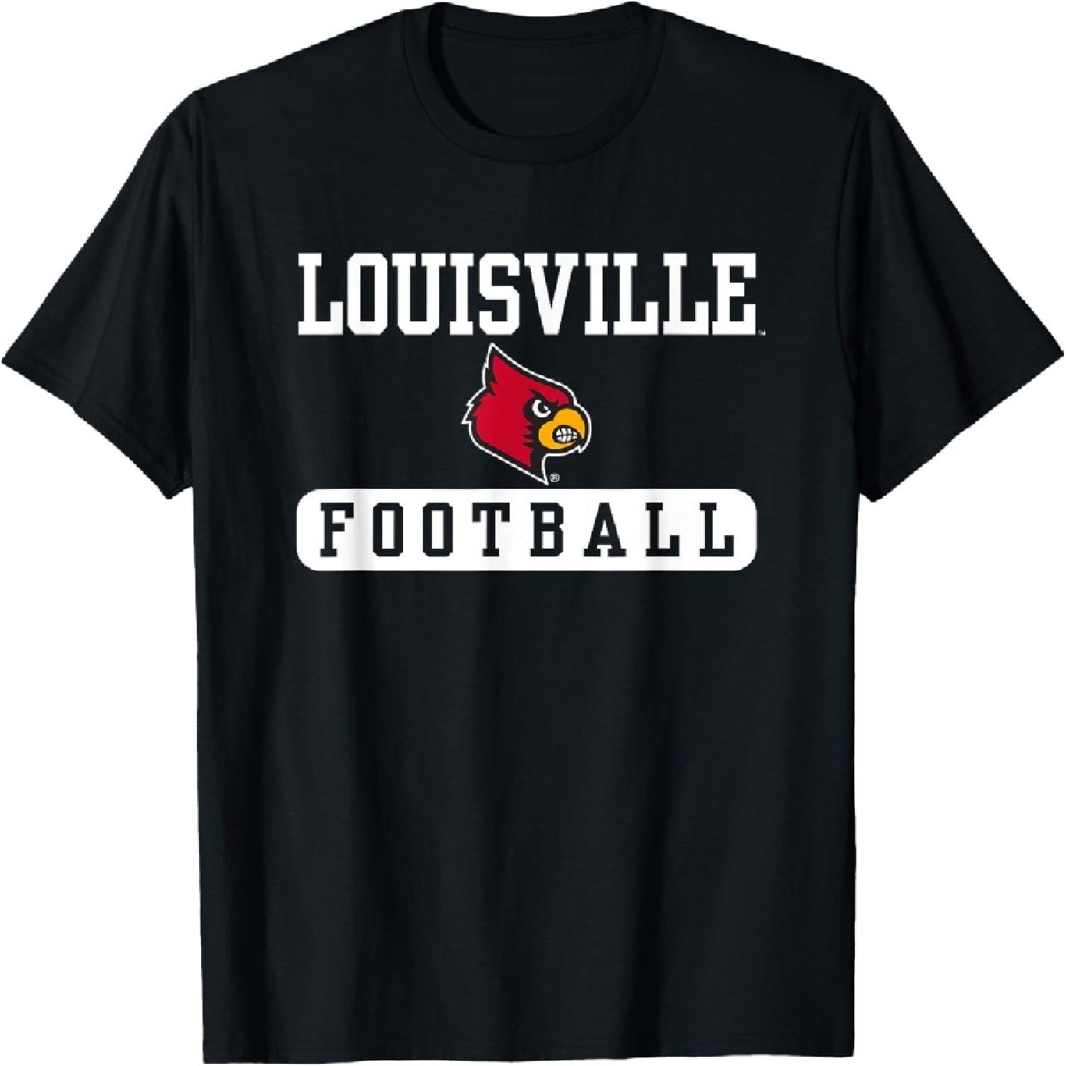 Louisville Cardinals Football Officially Licensed T-Shirt S