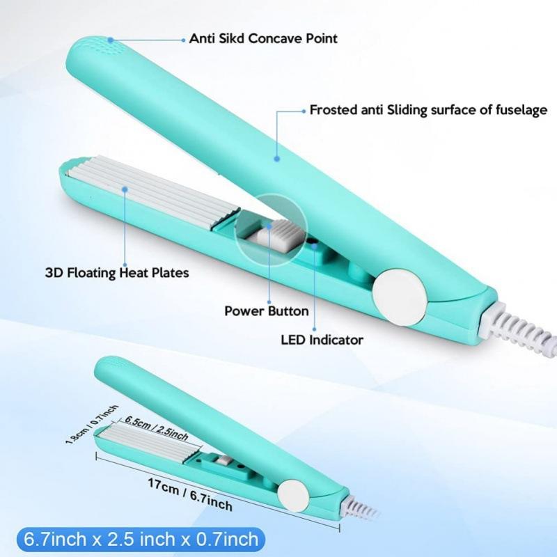 Wellen-Lockenstab, neuer Mini-Wellen-Haarglätter, gewellte Platte, Lockenwickler, Glätteisen, elektrischer Lockenstab, Haar-Styling-Tools