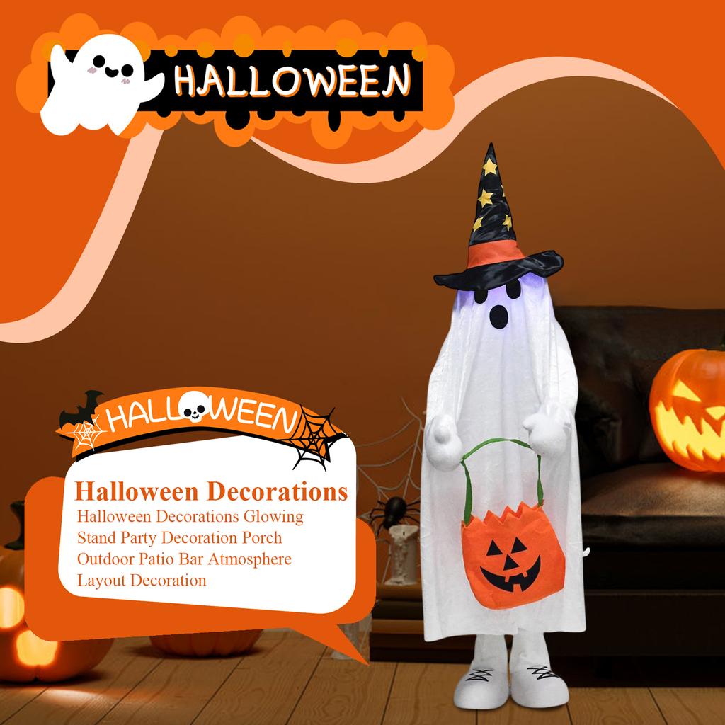Halloween Decorations Glowing Stand Party Decoration Porch Outdoor Patio Bar Atmosphere Layout Decoration