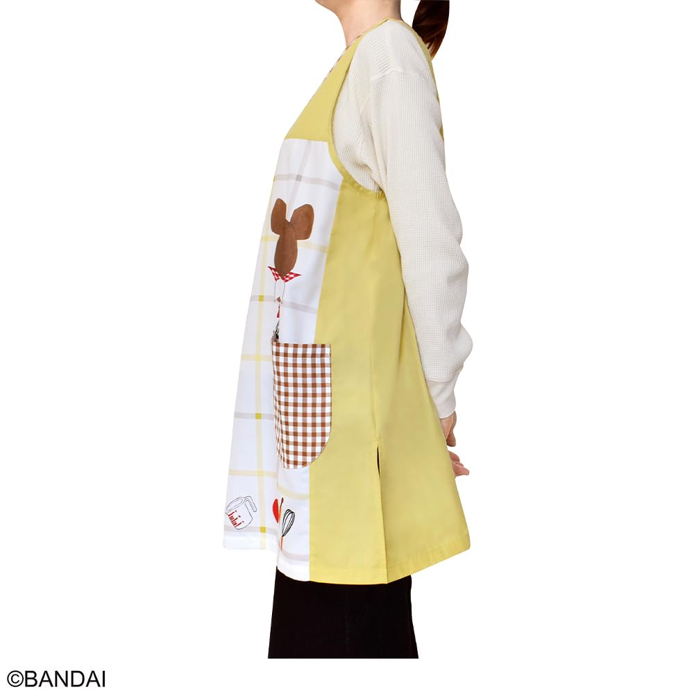 Saint Ladies Jackie Apron from The Free Cookin' Bears' School, Yellow, Size, M-L