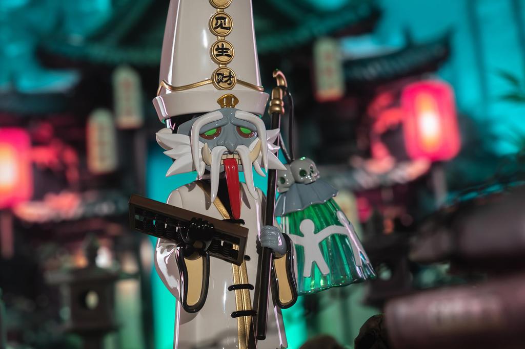 PLUM Shenzhen Mabell Animation Culture Development Faceless "White Impermanence" Non-scale PU Painted Complete Figure PF 406