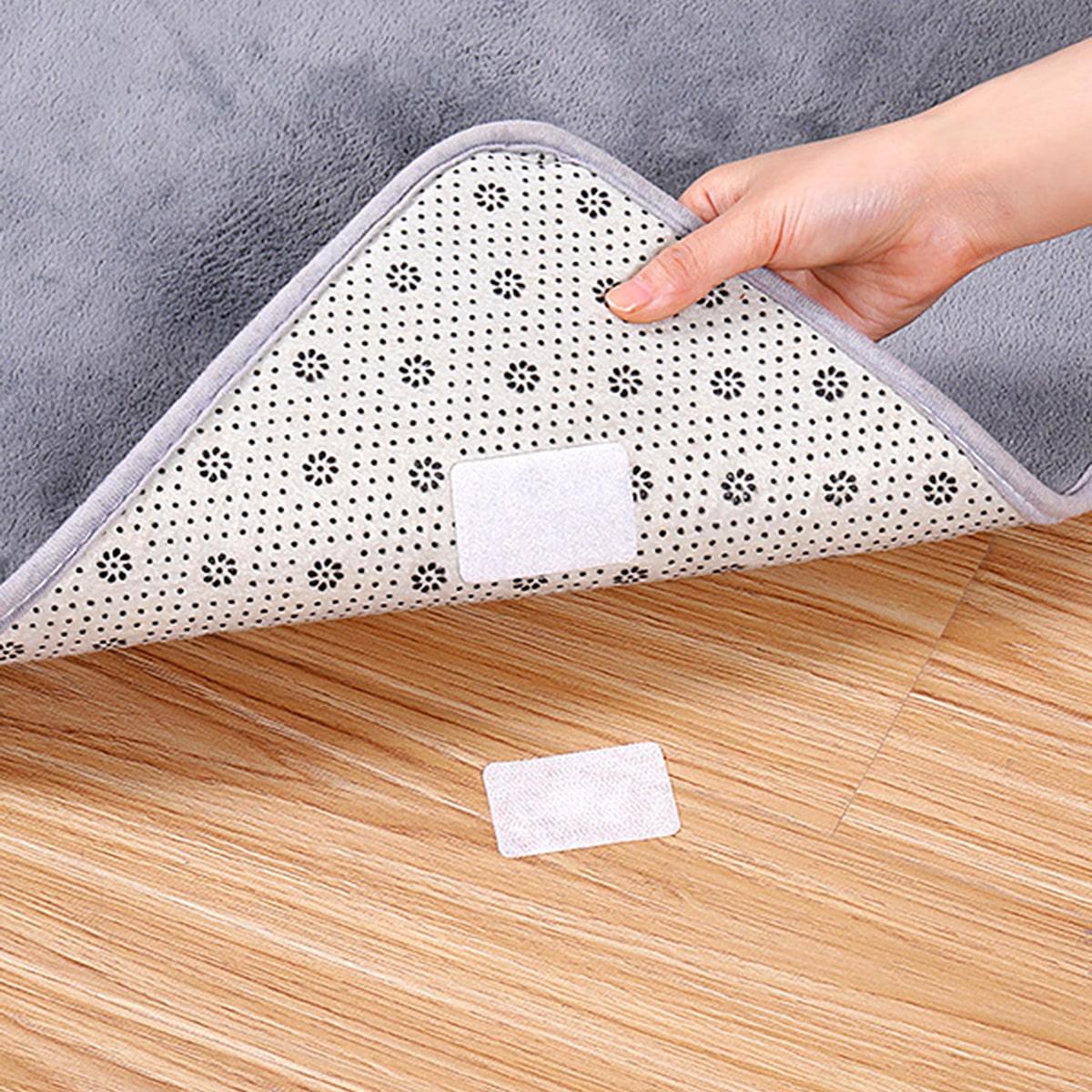 

5 шт. - наклейки против скольжения и скручивания, квадратные простыни, фиксирующая липучка для дивана 4cm белый