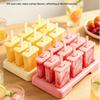 Creative Design Homemade Ice Box DIY Popsicle Mold Cube Tray Ice Cream Popsicle Mold  Kitchen Use