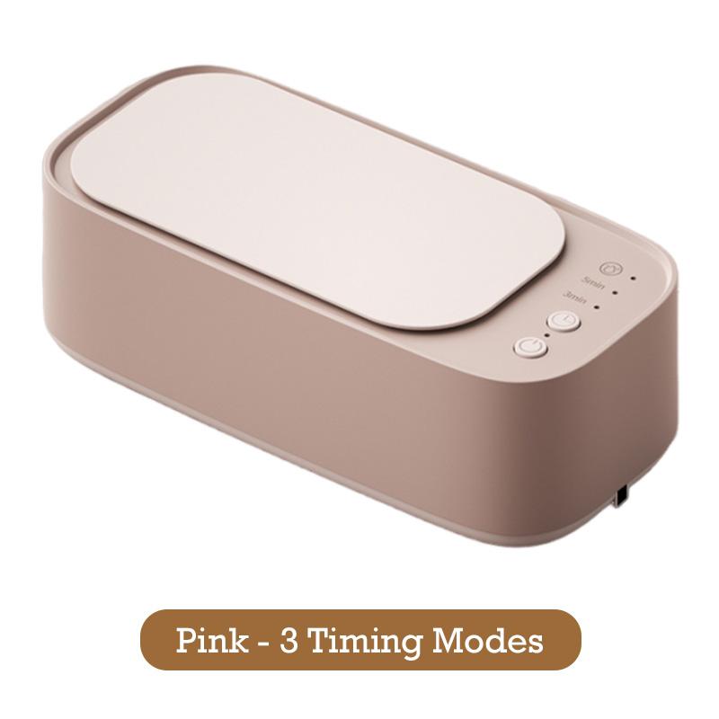 Multi-functional Glasses Cleaner 3 Gear Timing Cleaning Machine for Jewelry Watch Rings Portable Automatic Cleaning Tool