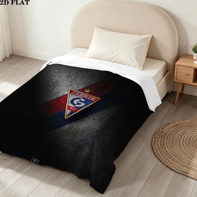 Grnik Zabrze Print Flannel Blanket, High quality Comfortable for All Seasons, Home Decor, Warmth and Comfort, Perfect for Christmas Gifts