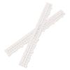 Metal Craft Ruler Paper Tearing Ruler for Embossing Scrapbooking Jagged Edged Ruler for Card Making School Craft Project