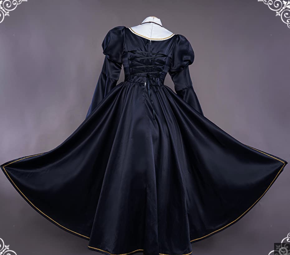 [Princess Outfit] Charlotte Nun Sister Sexy Figure Outfit, Sensual Cosplay Costume for Photoshoots, Size L
