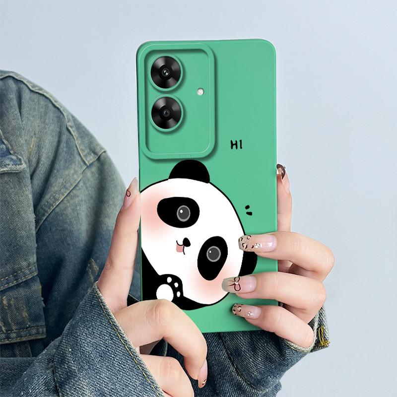For Realme Narzo N61 Note60 Phone Case Note 60 NarzoN61 Casing Soft Silicone Painted Fashion Cartoon Flower Printed Back Cover