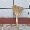 Handmade Red Pith Grass Broom for Indoor Cleaning