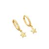 3D Five Pointed Star Earrings For Women Minimalist Chic Fashionable Temperament Versatile High End Jewelry