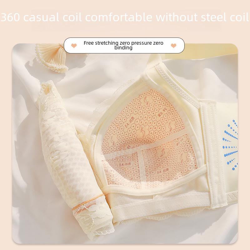 Summer Ultra-Thin Wireless Full Cup Bra: Enhances Shape & Prevents Sagging