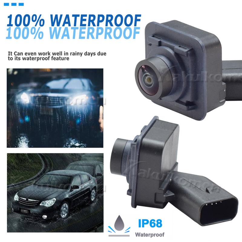 High Quality F2GT-19H222-AD F2GT-19H222-AB For Ford Edge 2015-16 Front Facing Parking Camera Direct Replacement Car Electronics